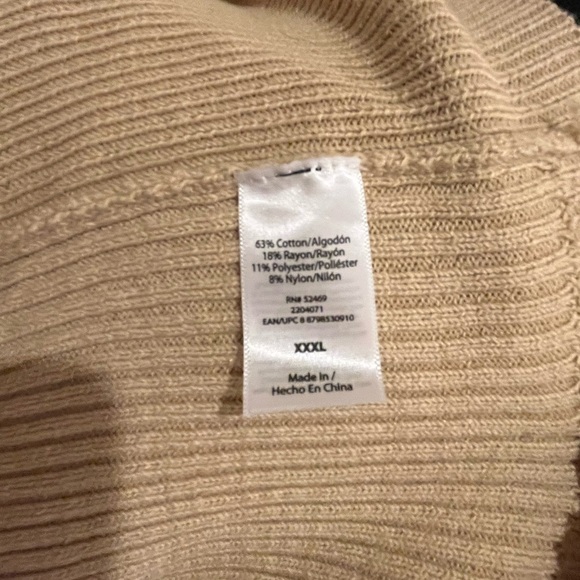 Sofia Jeans by Sofia Vergara Warm Sand Bodycon Knit Dress & Cardi Set, size XXXL - Picture 11 of 13